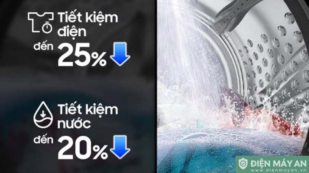 Máy giặt Samsung AI EcoBubble Inverter 10 kg WW10DG6U34LBSV